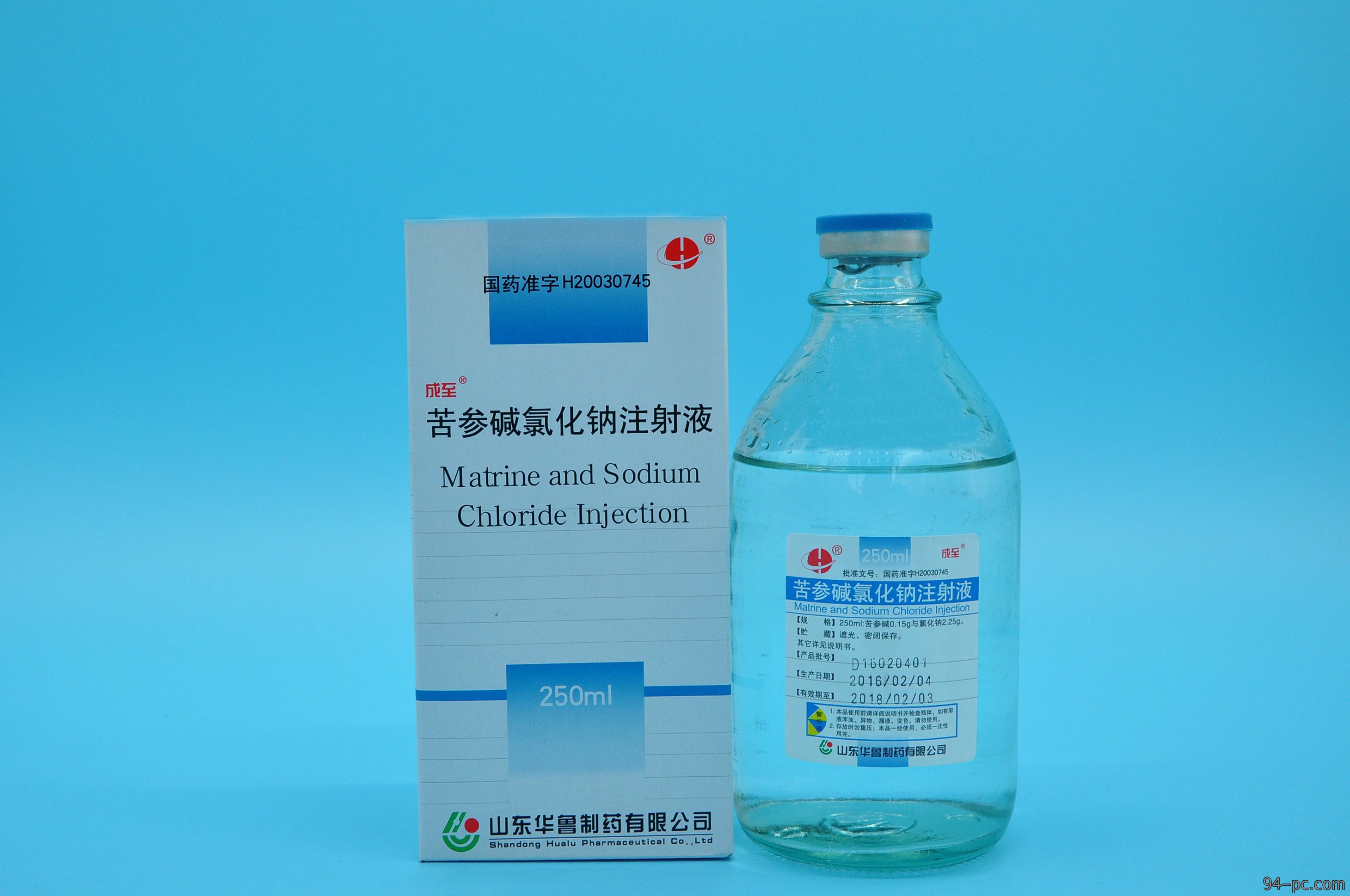 苦参碱氯化钠注射液
